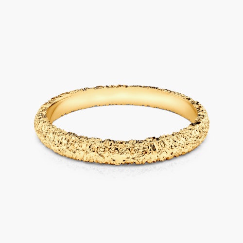 Obrączka partnerska Sign of Love®: złota, płaska, 2,6mm
